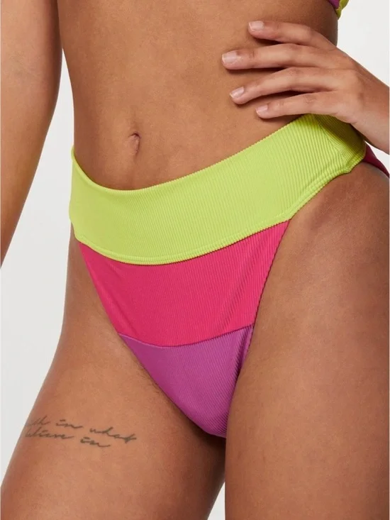 NWOT Beach Riot Ribbed Alexis Riza Bikini - Picture 12 of 16